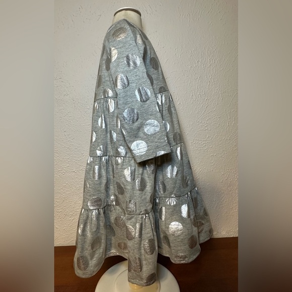 Funtasia Too silver polka dot dress sz 2T - Picture 2 of 5